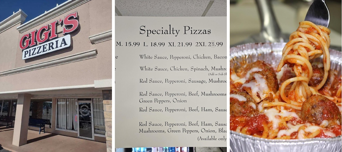 GiGi's Pizzeria Menu